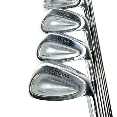 Used Mizuno Mp-60 Men's Rh Iron Set 4i-pw Stiff Flex Steel Shaft 11506-s000289163