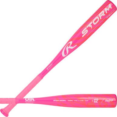 New Rawlings Storm -12 T-ball Bat 25" 13oz 11506-rawrtb5s1225