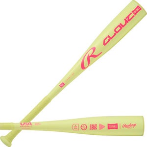 New Rawlings Clout -11 Usa T-ball Bat 24" 13oz 11506-rawrtb6c1124