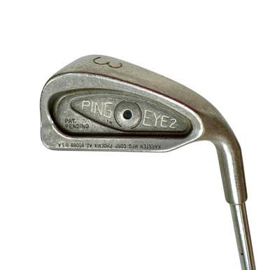 Used Ping Eye 2 Black Dot Men's Rh 3 Iron Steel Shaft 11506-s000289688
