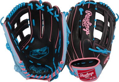 New Rawlings R9 Fielders Glove 12.75" Rht #r93029-6bp 11506-rawr930296bp
