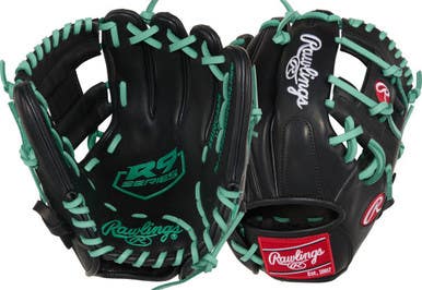 New Rawlings R9 Contour Series Fielders Glove 11" Rht #r9110u-2bm 11506-rawr9110u2bm