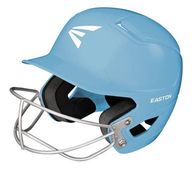 New Easton Alpha Batting Helmet W Mask Columbia Blue M L 11506-rawalpbhsbmlcb