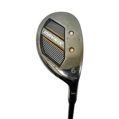 Used Callaway Mavrik Max W Women's Rh 6 Hybrid Ladies Flex Graphite Shaft 11506-s000294855