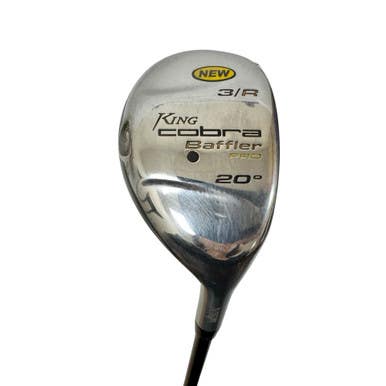 Used Cobra King Baffler Pro Men's Rh 3 Hybrid Stiff Flex Graphite Shaft 11506-s000296700