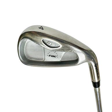 Used Taylormade Rac Os Men's Rh 4 Iron Stiff Flex Steel Shaft 11506-s000298239