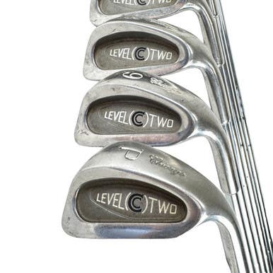 Used Chicago Level Two Men's Rh Iron Set 4i-pw Stiff Flex Steel Shaft 11506-s000299977