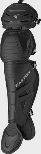 New Easton Phenom Leg Guards Black Large 11506-rawphenlgbkl