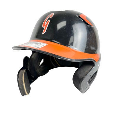 Used Easton Z5 Batting Helmet Black Orange Sr 11506-s000299695