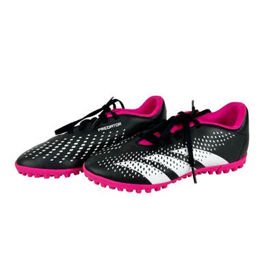 Used Adidas Predator Soccer Turf Shoes Black Junior 03 11506-s000299654