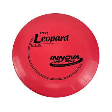 Used Innova Pro Leopard Disc Golf Driver Red 11506-s000299770