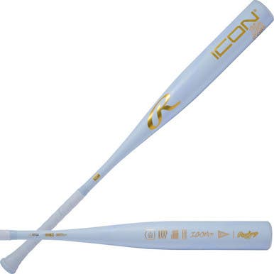 New Rawlings Icon The Chosen One -3 Bbcor Bat 32" 29oz 11506-rawrbb6ione332