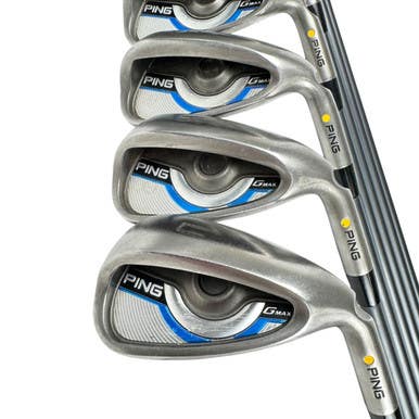 Used Ping Gmax Yellow Dot Men's Rh Iron Set 5i-gw Senior Flex Graphite Shaft 11506-s000301515