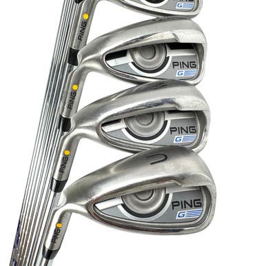 Used Ping G 2016 Yellow Dot Men's Lh Iron Set 4i-gw Regular Flex Steel Shaft 11506-s000301660