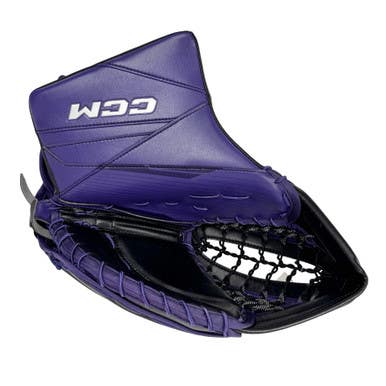 Used Ccm Axis 2 Goalie Catcher Purple Senior Regular 11506-s000301756
