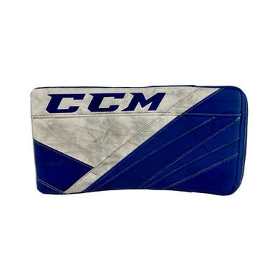 Used Ccm Eflex 5.5 Goalie Blocker Royal Blue Junior Regular 11506-s000301758