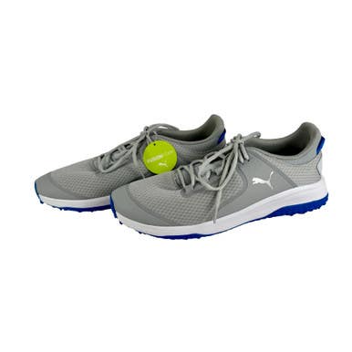 Used Puma Fusion Grip Golf Shoes Grey Men's 11.5 New Condition 11506-s000301806