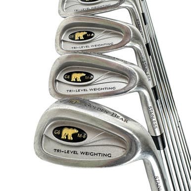 Used Golden Bear Gb M6 Men's Rh Iron Set 3i-pw Uniflex Steel Shaft 11506-s000302138