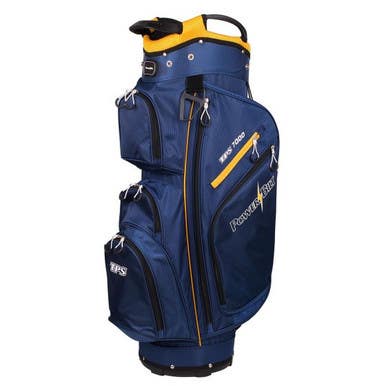 New Powerbilt Tps 7000 Cart Bag Navy Yellow #pb129493 11506-gstpb126493