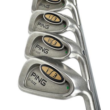 Used Ping I-3 Blade O-sized Green Dot Men's Rh Iron Set 3i-pw Steel Shaft 11506-s000302472
