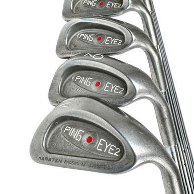Used Ping Eye 2+ Red Dot Men's Rh Iron Set 3i-pw Steel Shaft 11506-s000302630