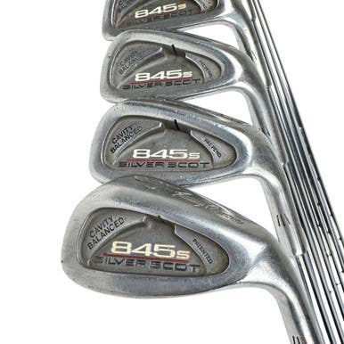 Used Tommy Armour 845s Silver Scot Men's Rh Iron Set 3i-pw Stiff Flex Steel Shaft 11506-s000303122