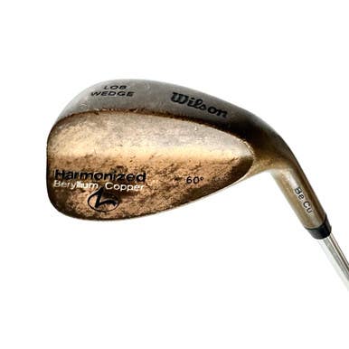 Used Wilson Harmonized Be Cu Men's Rh Lob Wedge Steel Shaft 11506-s000263410