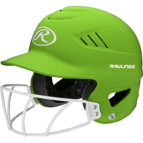 New Rawlings Coolflo Batting Helmet W Mask 11506-coolflo