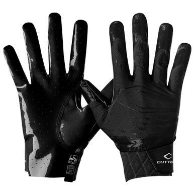 New Cutters Rev Pro 5.0 Adult Receivers Gloves Black Small 11506-cut104401s