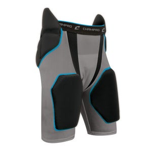 New Champro Tri-flex 5-pad Integrated Girdle Black Adlt Xl 11506-chpfpgu6abxl