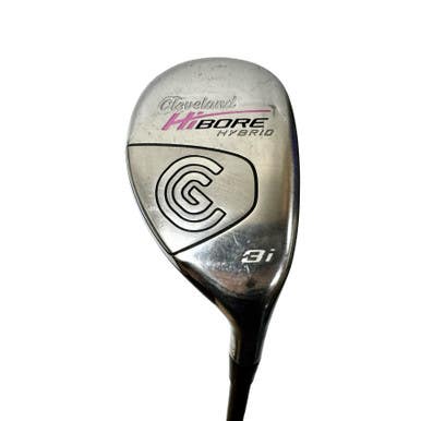 Used Cleveland Hibore Women's Rh 3 Hybrid Ladies Flex Graphite Shaft 11506-s000303430