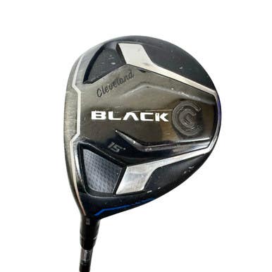 Used Cleveland Black Men's Lh 3 Wood Stiff Flex Graphite Shaft 11506-s000303463