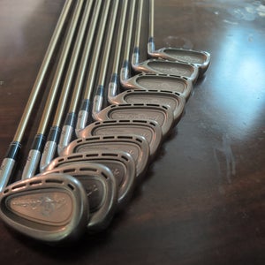Men's Cleveland TA7 Right Handed Iron Set Regular Flex Graphite Shaft 10 Pieces (Used)