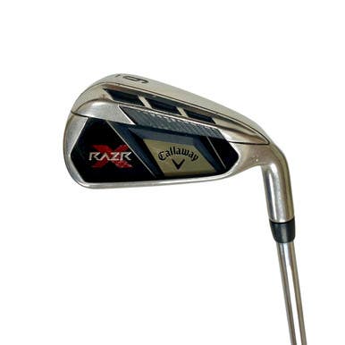 Used Callaway Razr X Men's Right 6 Iron Regular Flex Steel Shaft 11506-s000264531