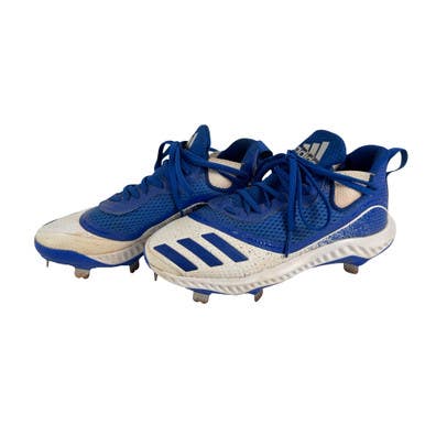Used Adidas Bounce Metal Bb Sb Cleats Royal Blue Men's 6.5 11506-s000246452