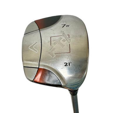 Used Callaway Fti Squareway Women's Rh 7 Wood Ladies Flex Graphite Shaft 11506-s000244978