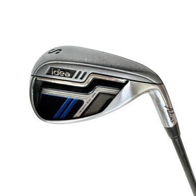 Used Adams Golf Idea Men's Rh Sand Wedge Senior Flex Graphite Shaft 11506-s000266774