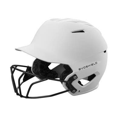 New Evoshield Xvt 2.0 Matte Batting Helmet W Facemask White Xs 11506-wilwb5725706xs