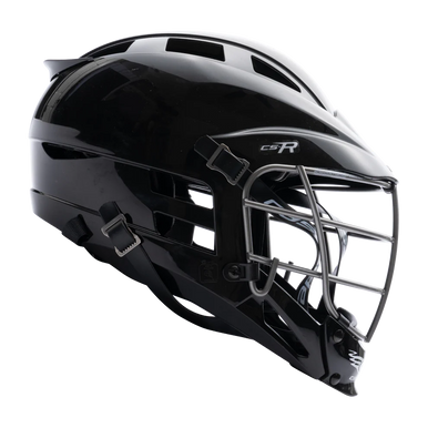 New Cascade Cs-r Lacrosse Helmet Black 11506-cascsrbk