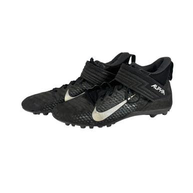 Used Nike Alpha Football Cleats Black Men's 14 11506-s000272094