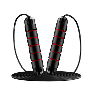 New Xprt Fitness Pro Jump Rope Black Red #crjp100 11506-prmcrjp100red