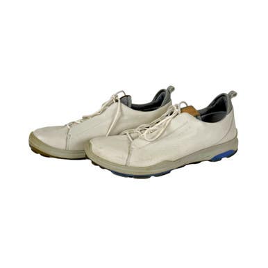Used Ecco Hybrid 3 Womens Golf Shoes White And Grey Women's 8.5 11506-c000272385