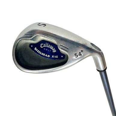 Used Callaway Steelhead X-16 Men's Rh Sand Wedge Regular Flex Graphite Shaft 11506-s000281486
