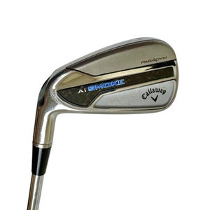 Used Callaway Paradym Ai Smoke Men's Lh 7 Iron Extra Stiff Flex Steel Shaft 11506-s000290364
