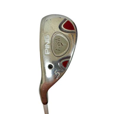 Used Ping Faith Women's Lh 5 Hybrid Ladies Flex Graphite Shaft 11506-s000290378