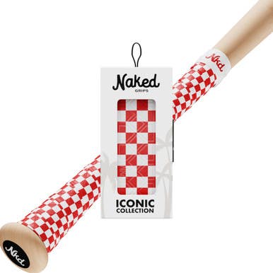 New Naked Grips 1.0mm Bat Grip Big Red 11506-50n10bigred