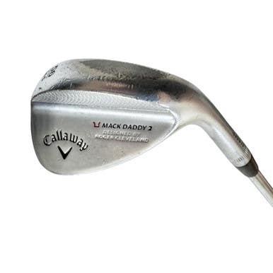 Used Callaway Mack Daddy 2 Men's Rh 56 Degree Wedge Stiff Flex Steel Shaft 11506-s000292366