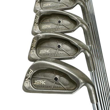 Used Ping Isi-k Black Dot Men's Rh Iron Set 3i-pw Regular Flex Steel Shaft 11506-s000292527