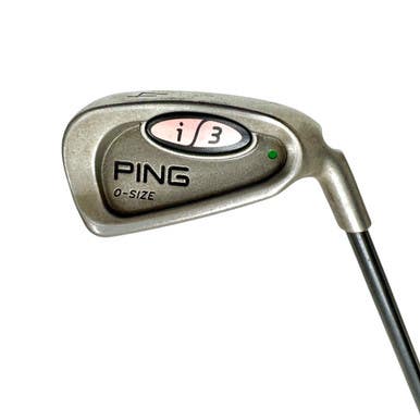 Used Ping I3 O-size Green Dot Women's Rh 4 Iron Ladies Flex Graphite Shaft 11506-s000292929