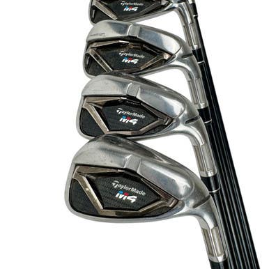 Used Taylormade M4 Men's Rh Iron Set 6i-pw Regular Flex Graphite Shaft 11506-s000293408